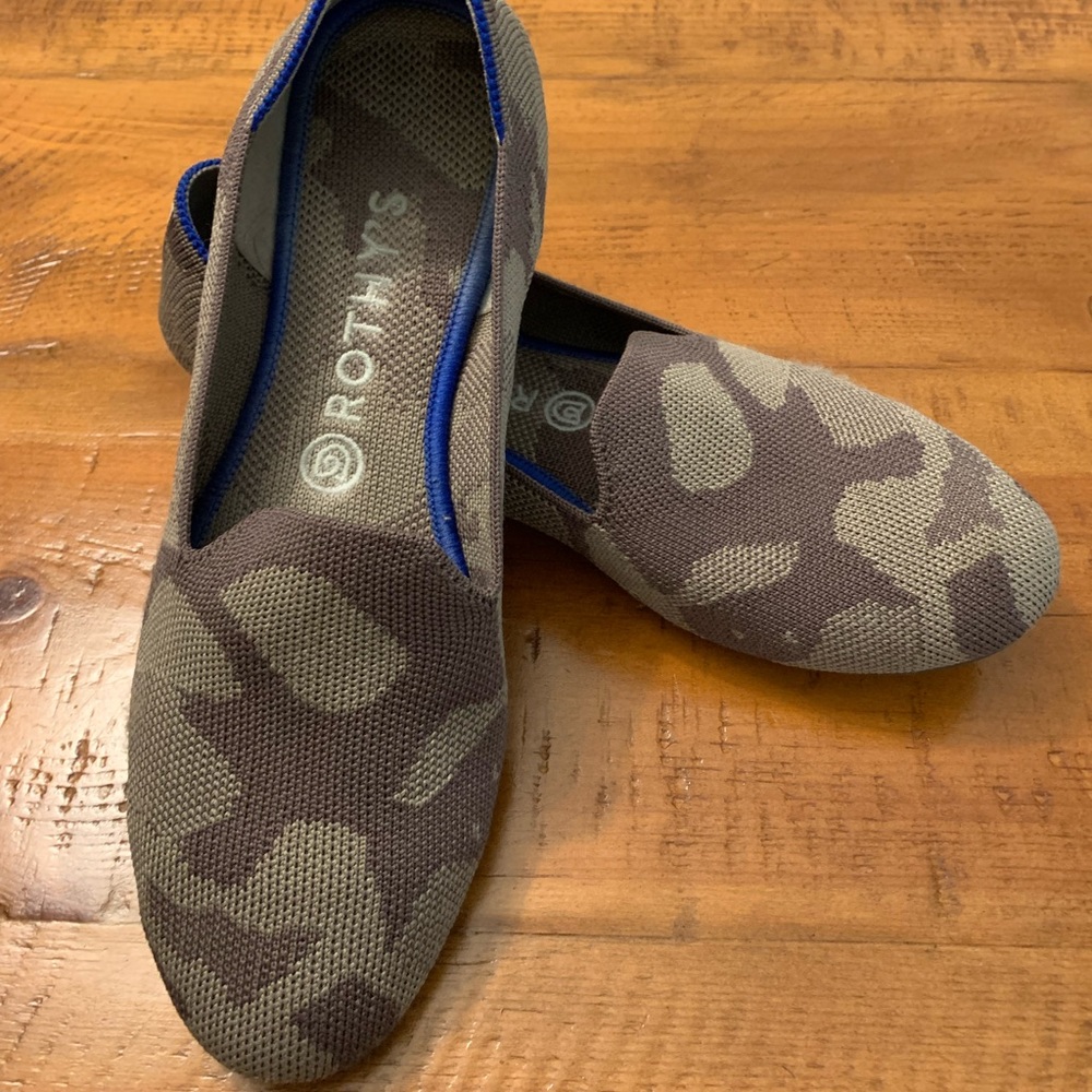 Rothy’s Loafers Retired Mink Camo